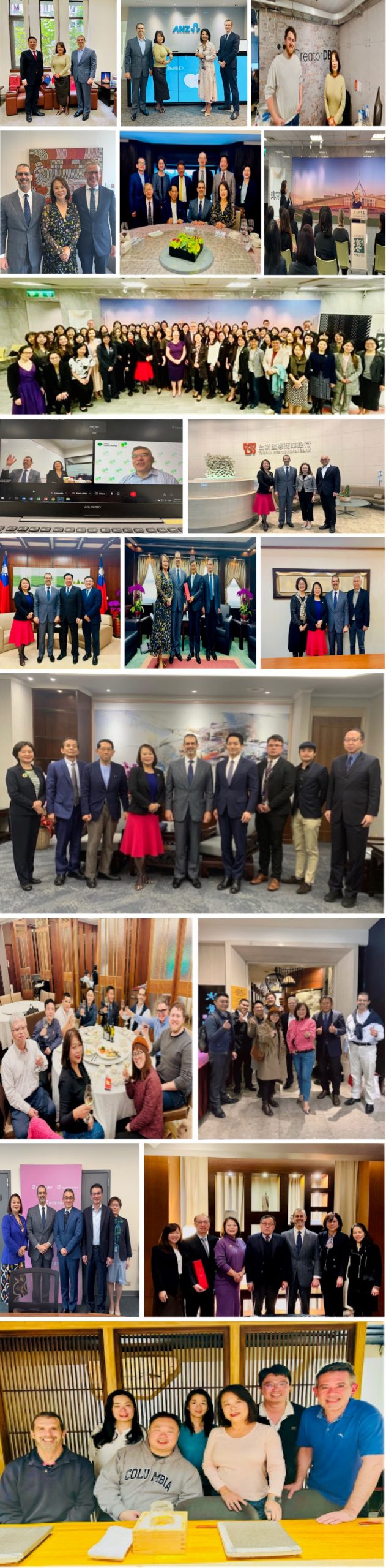 Chair and CEO's trip to Taiwan - 4th to 8th March 2024