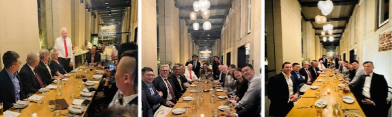 Perth Dinner on Tuesday 21st May 2024